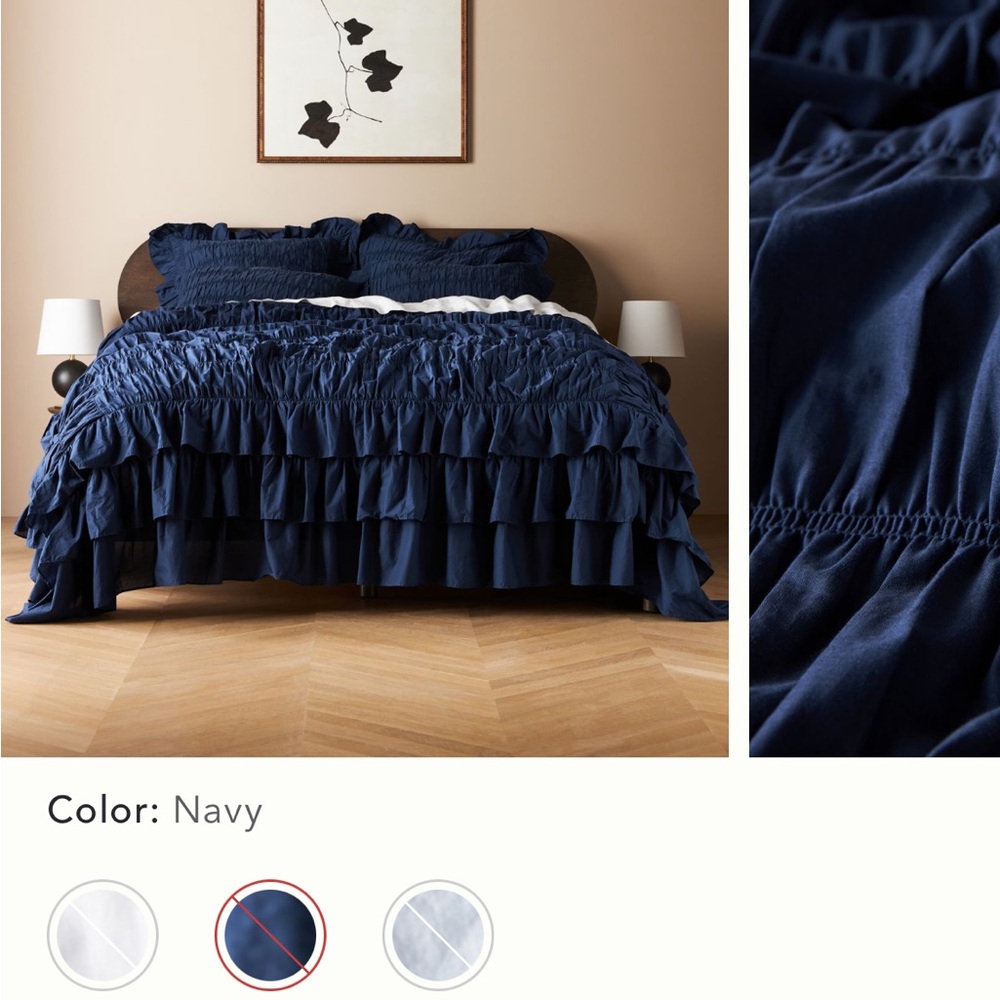 Anthropologie twin duvet